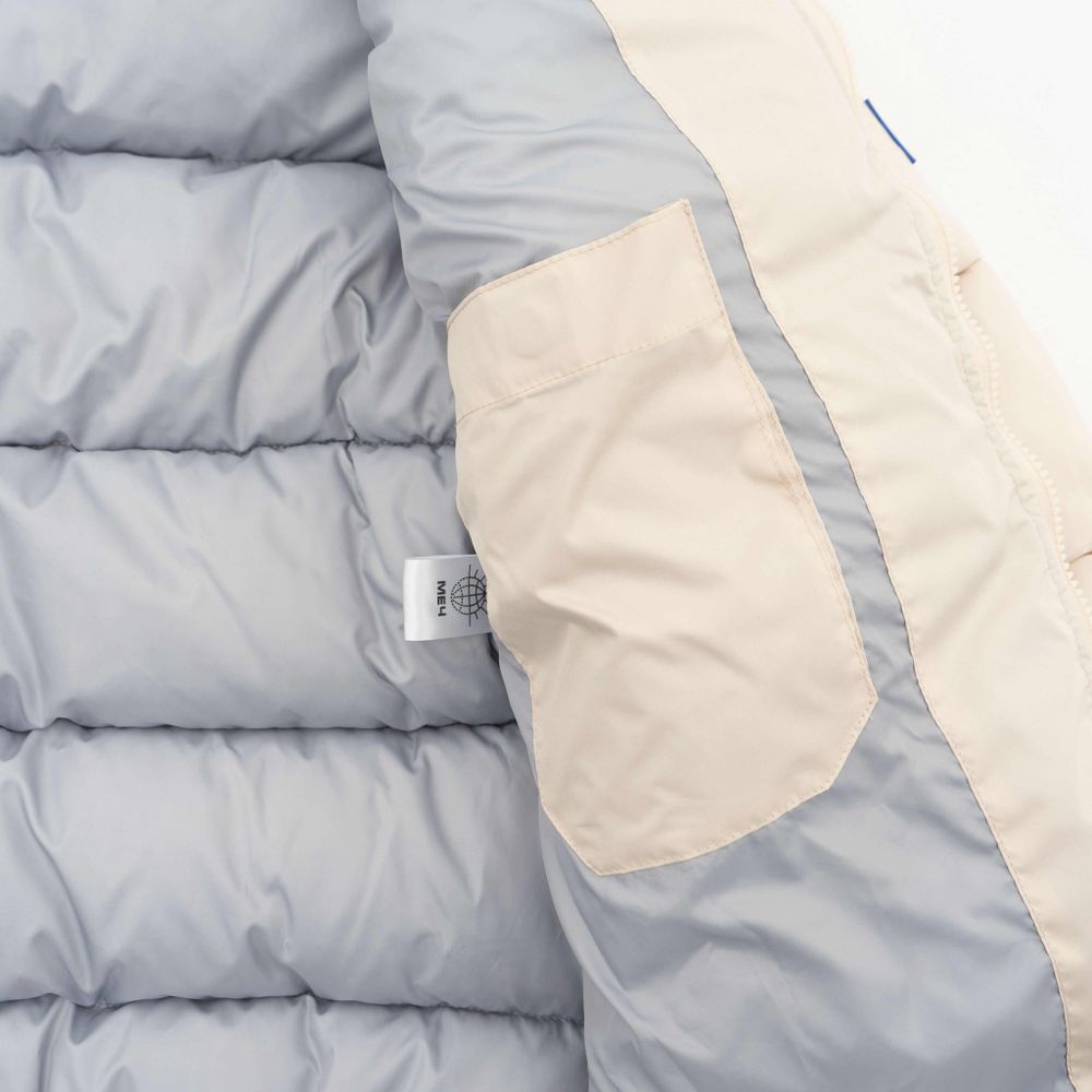 Пуховик МЕЧ FW23 PUFFER Ivory Белая