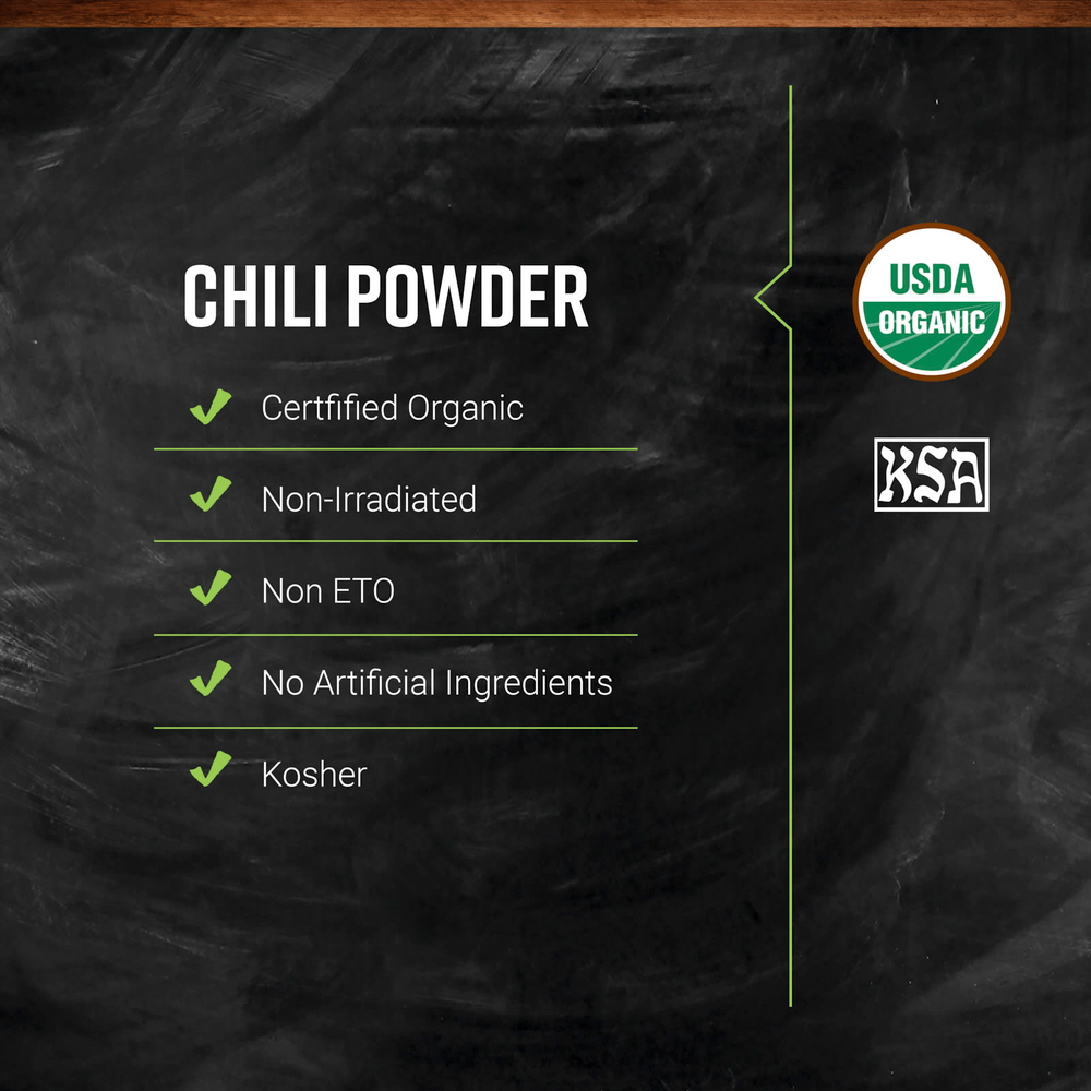 Frontier Co-op, Органический порошок чили, 16 унций (453 г)