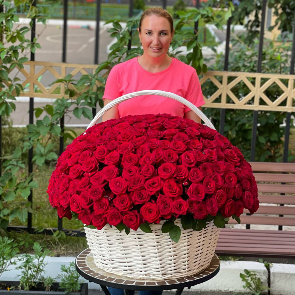 301 красная роза