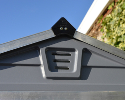 Сарай из поликарбоната Palram SkyLight 4x6 grey