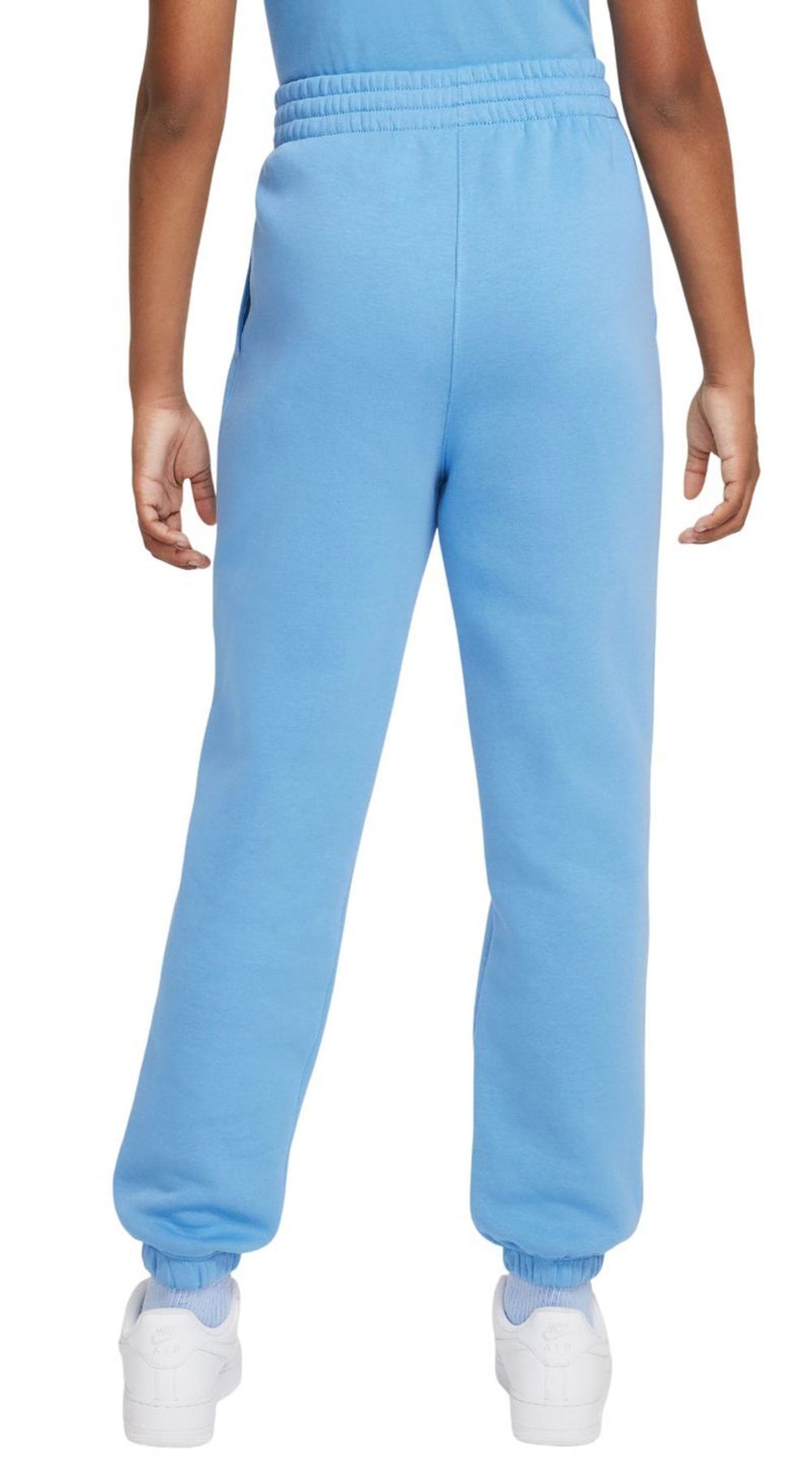 Детские теннисные брюки Nike Kids Sportswear Club Fleece Loose - Blue