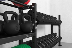 Стеллаж для инвентаря 3600х1160 (гири/гантели)