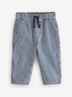 Джинсы карго для мальчика Next B73-577, Синий, Белый