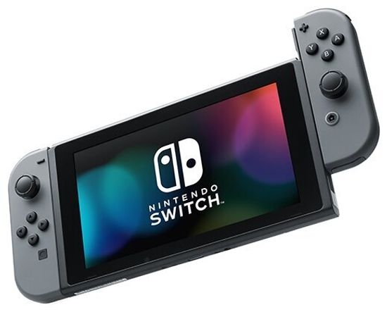 Игровая приставка Nintendo Switch rev.2 32 ГБ, серый