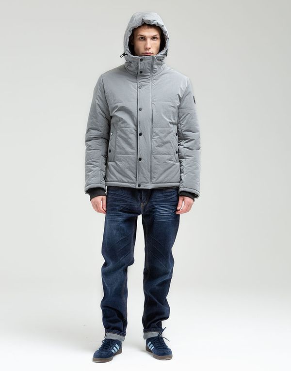Куртка We Don’t Care Short Puffer Jacket Grey - фото 2