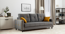 Диван кровать Черри, Серый