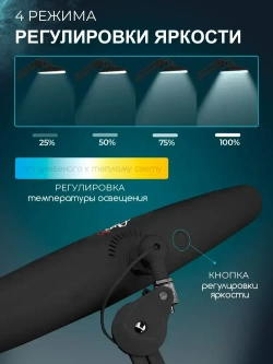 Светодиодный настольный светильник с LED лампами