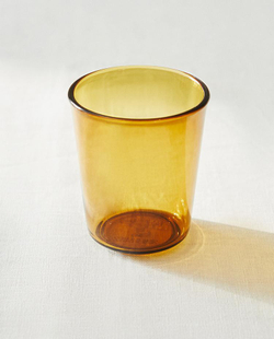 ZARA HOME ДЕТСКИЙ ПРОЗРАЧНЫЙ СТАКАН, ЖЕЛТЫЙ