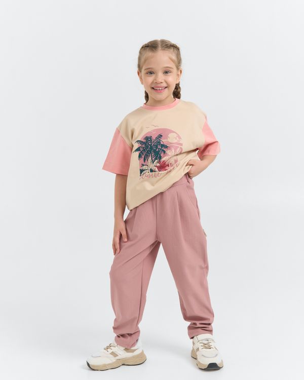 Брюки из джинскота 