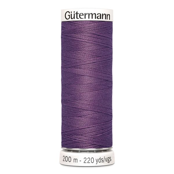 Нитки универсальные Gutermann Sew-all 100 (200 метров), 5 кат. | 129 т.сиреневый