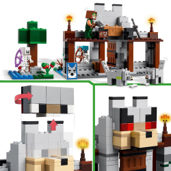 LEGO Minecraft - Волчья крепость 21261 / артикул   21261  / GTIN 5702017583372