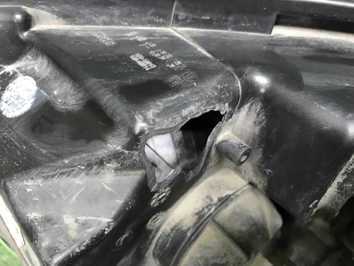 Битая Фара правая Nissan Qashqai J11 13-19 галоген