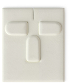 Вкладыш 09/наклонный/для гарнитура/3 язычка/прорезь для нитки