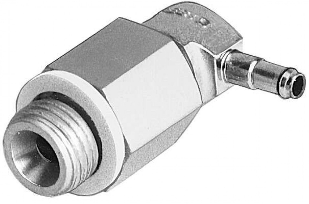Штуцер ниппельный угловой Festo LCNH-1/8-PK-4 (комплект 10 шт)