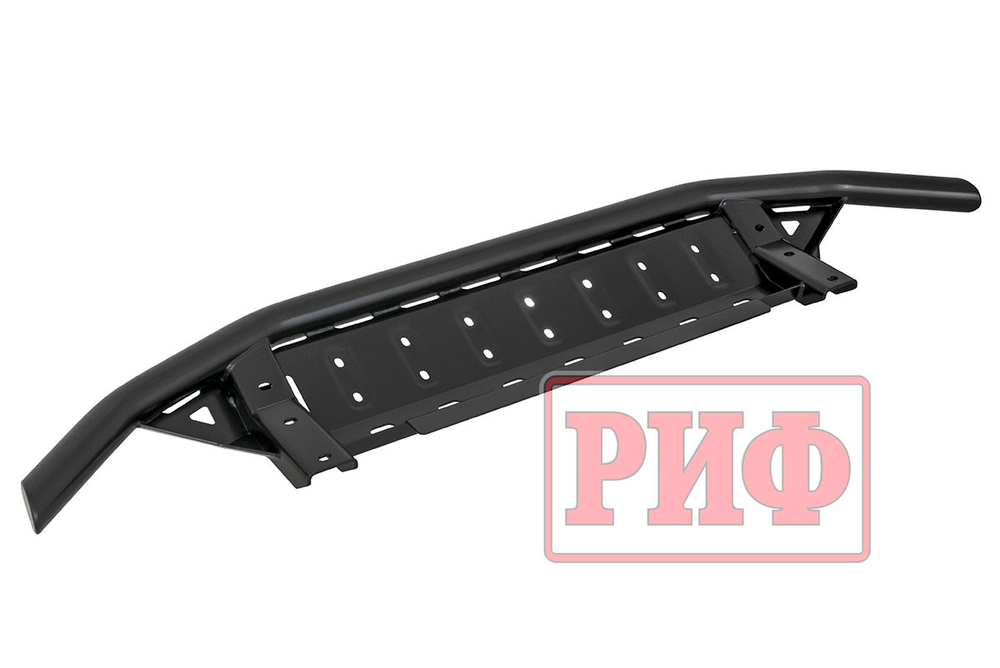 Бампер силовой передний Toyota Land Cruiser Prado 150 2013-2017 c защитой радиатора РИФ