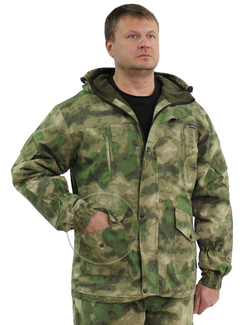 Костюм Горка-Demi тк.Грета рип-стоп цв.Мох зелёный