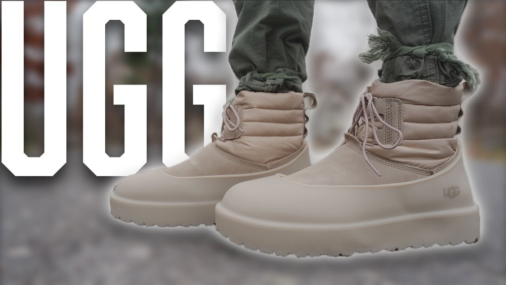 Ugg Classic Mini Lace-Up Sand/Olive
