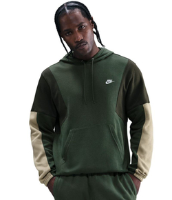 Men's Спортивный костюм Nike Sportswear Club Fleece Hooded - fir/parachute beige/sequoia/white