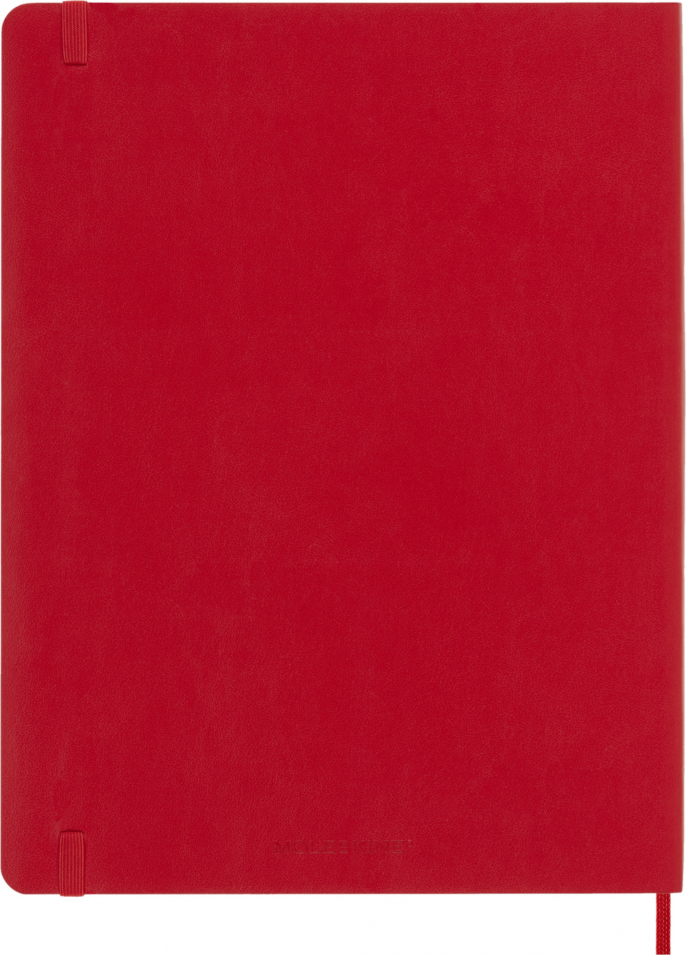 Блокнот Moleskine Classic Soft XLarge (QP623F2) 190х250мм 192стр. нелинованный мягкая обложка красный