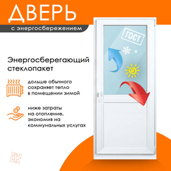 Дверь из ПВХ 2000 х 800