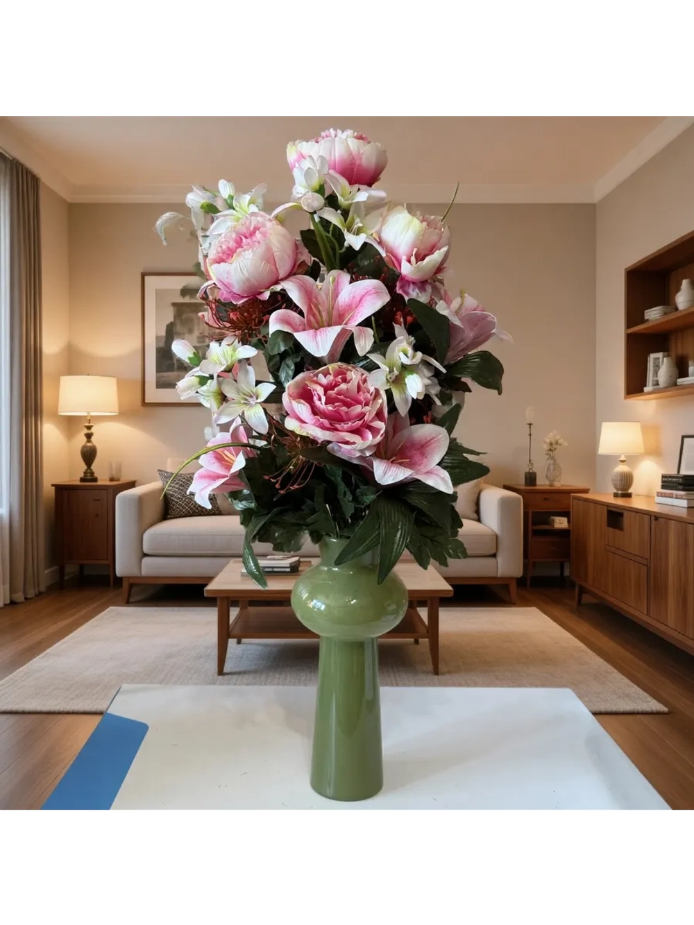 Премиальный букет искусственных цветов