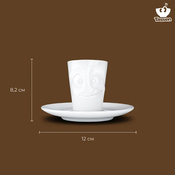 Кофейная пара Tassen Tasty 80 мл