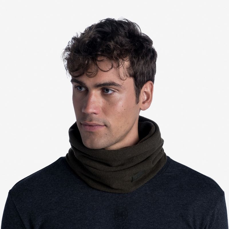 Шарф-труба шерстяной Buff Wool Fleece Khaki Фото 3