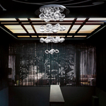 Ceiling design lamp Ether by Leucos D80