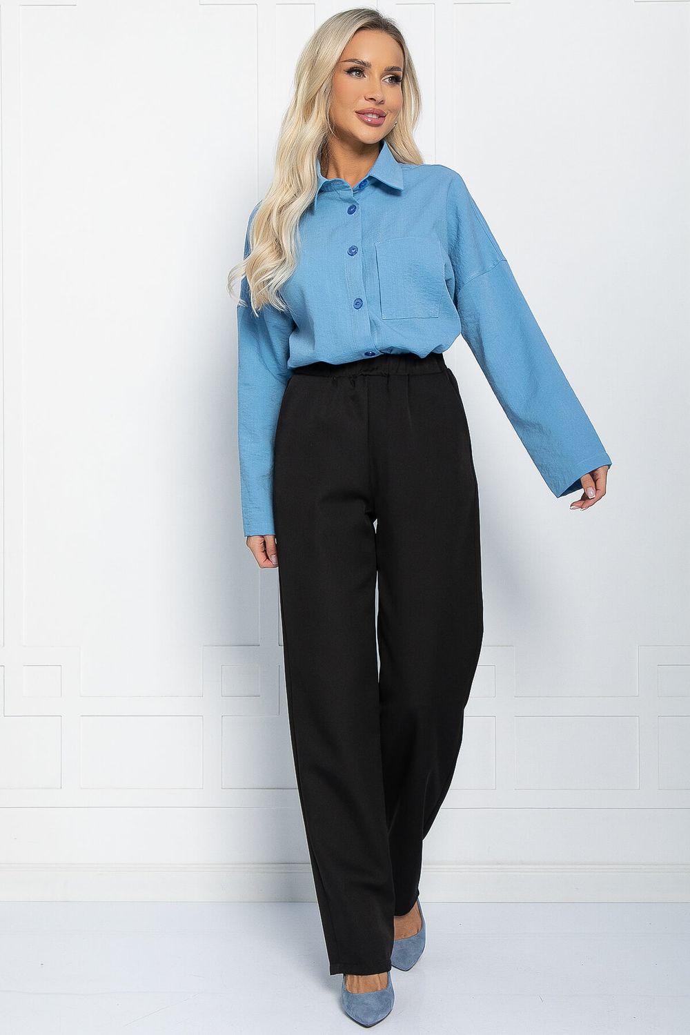 Брюки Твой день (черные) Б11630 LT Collection