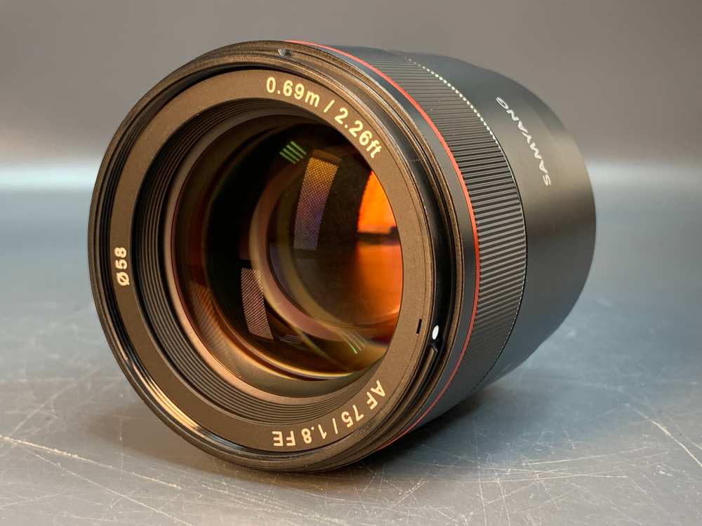Samyang Sony E 75mm 1.8
