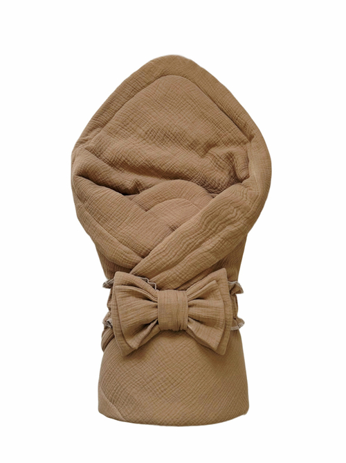 Муслиновый конверт "Карамель"