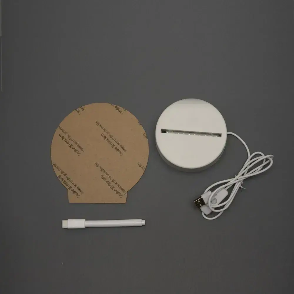 Ночник с маркером для рисования светодиодный