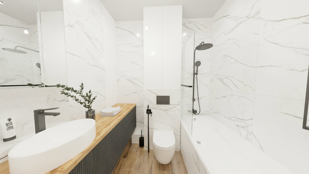 Керамогранит Montreal 60x120 см 2.88 м² матовый цвет белый