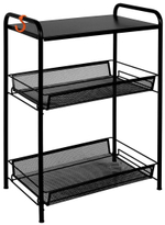 ЭТАЖЕРКА ЛАДЬЯ 33 С STORAGE RACK ЧЕРНЫЙ Э557