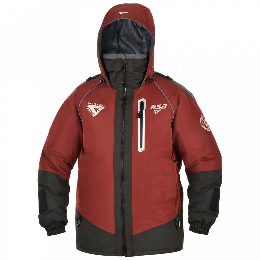 Костюм-поплавок мужской зимний "Rescuer II comfort" -40, hardguard, махагон, ХСН