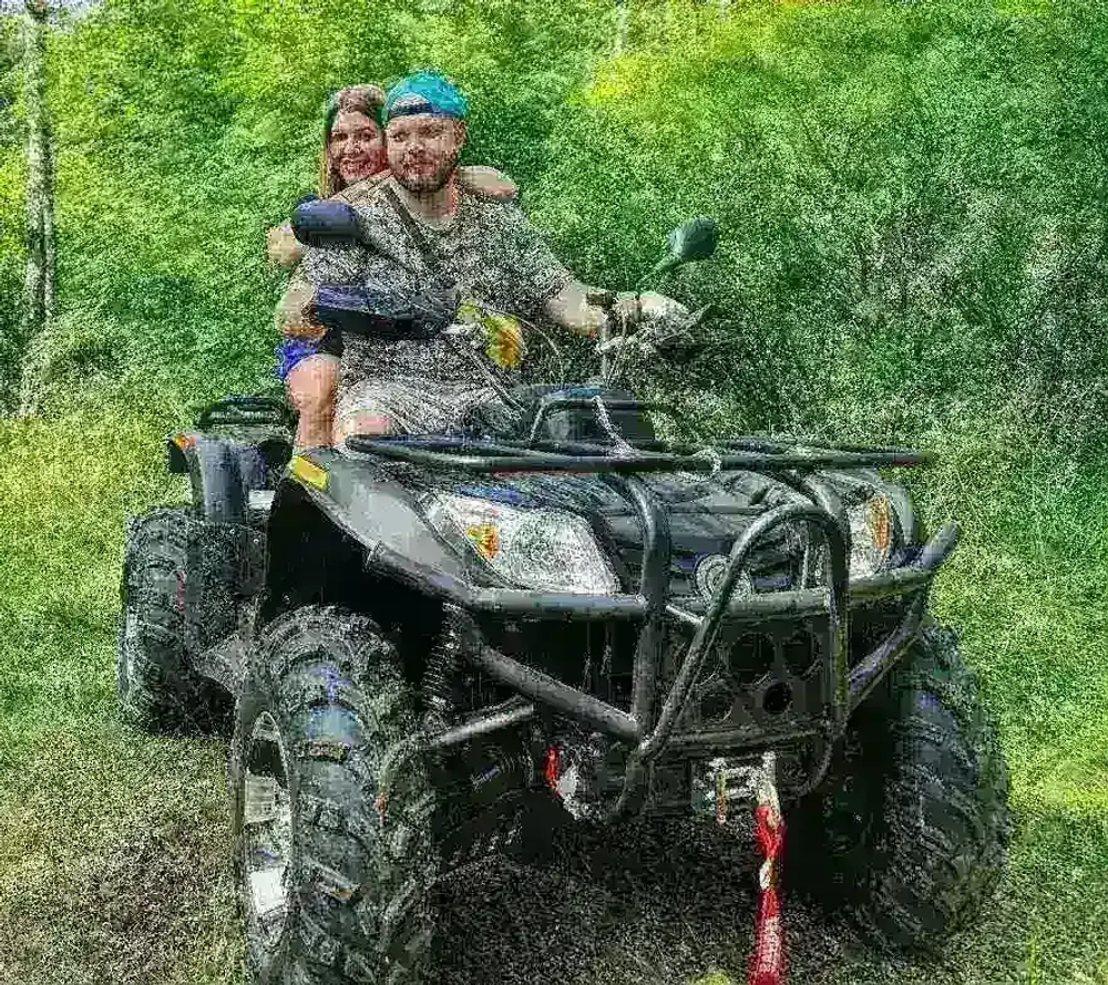 Электроквадроцикл Green Camel Сахара A14К 4x4 Monster (14kW 90 км/ч) блокировка