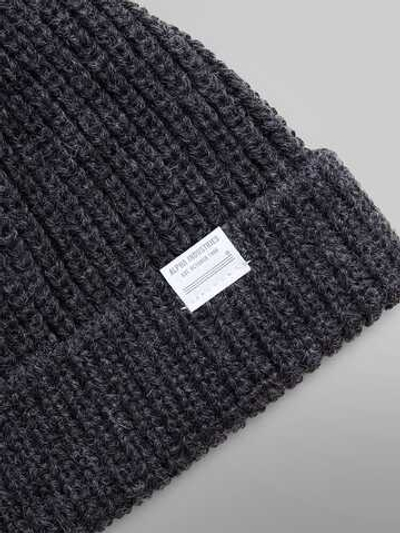 Шапка - Alpha Essential Watch Cap (dark charcoal - угольно-серый)