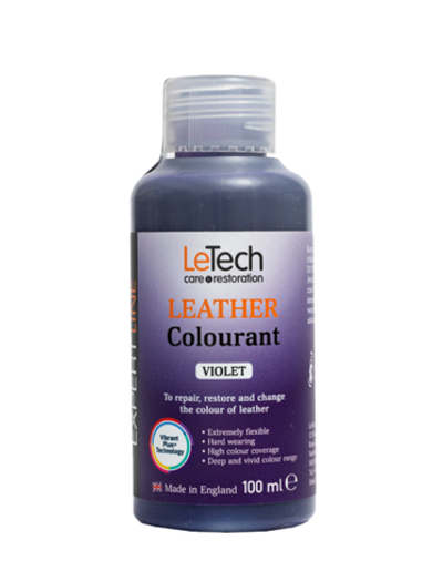 LeTech Expert Line Краска для кожи (Leather Colourant) Violet, 100мл