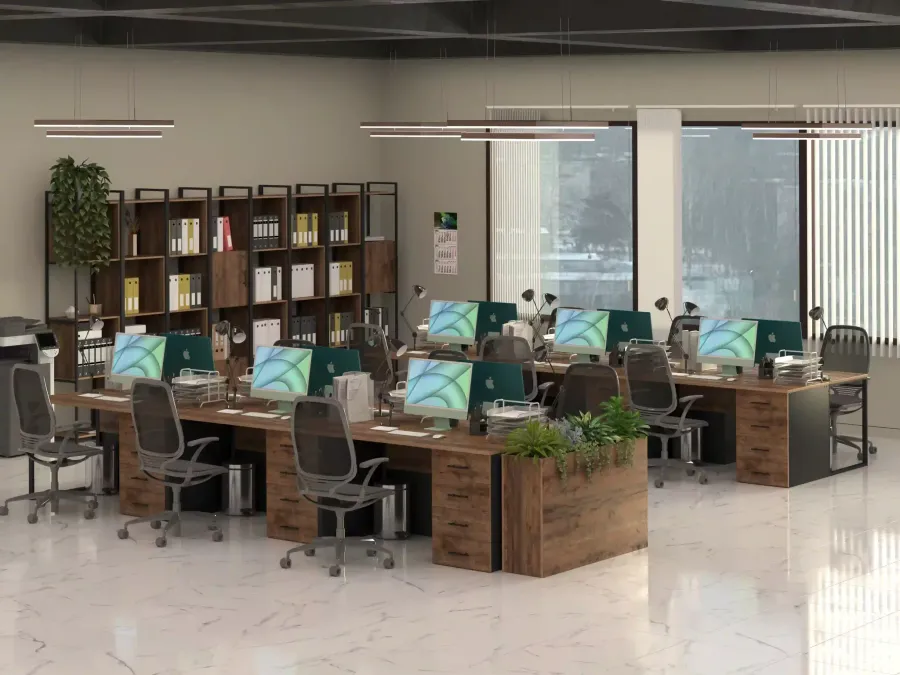 Лофт-мебель для офиса и коворкинга: как создать атмосферу творчества и продуктивности