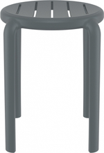 Табурет пластиковый Siesta Contract Tom 45, темно-серый