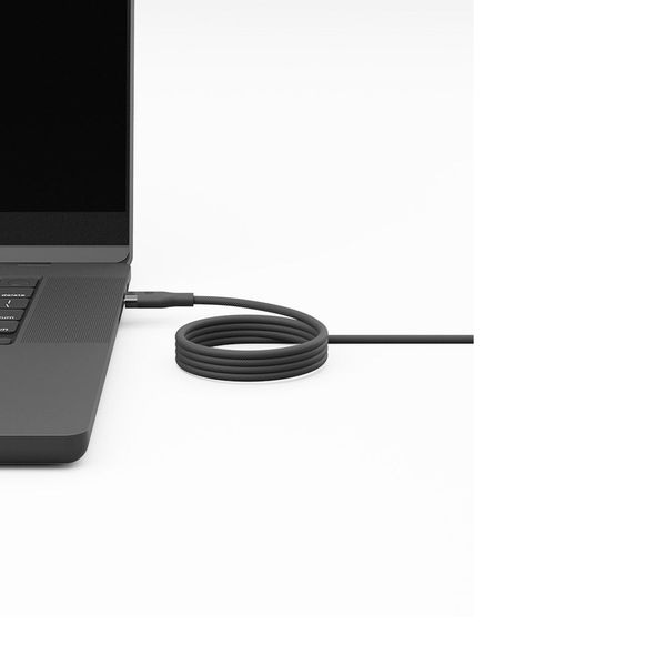 Кабель магнитный Energea HELIX MAGNETIC, USB-C to USB-C, 100W 1.5M, Черный | Black