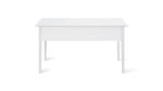 Стол письменный - аналог ИКЕА / ВУХТЫМ / IKEA , 140x70 см, белый