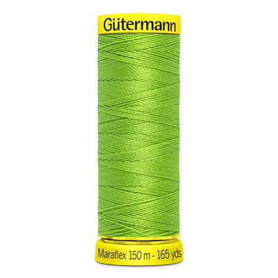 Нитки для трикотажа Gutermann Maraflex 120 (150 метров), 5 кат. | 336 лаймовый