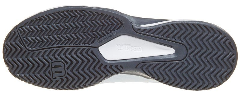 Мужские кроссовки теннисные Wilson Rush Comp LTR - белый