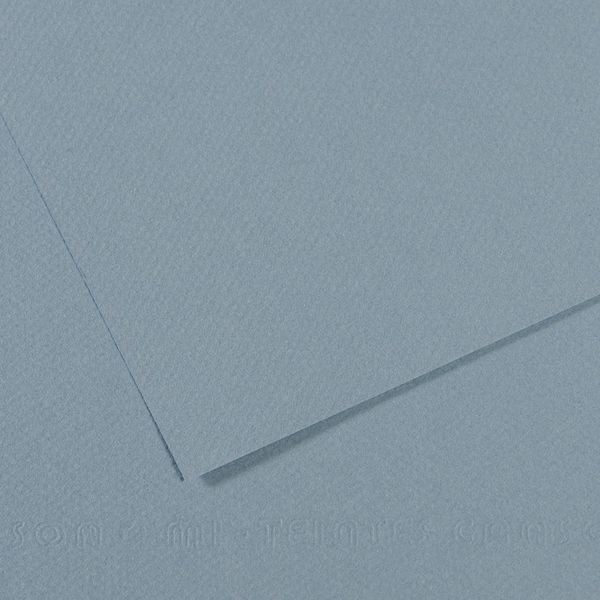 Бумага для пастели Mi-Teintes 160 г/м², A4 21х29.7 см, 25 л, №490 Синий светлый, Canson, C31032S023