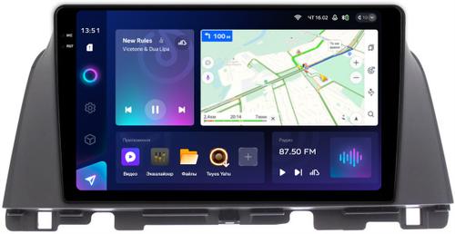 Магнитола для KIA Optima 4 2016-2020 - Teyes CC3-2K монитор 10.36" 2K QLED на Android 10, Быстрая, CarPlay, 4G SIM-слот