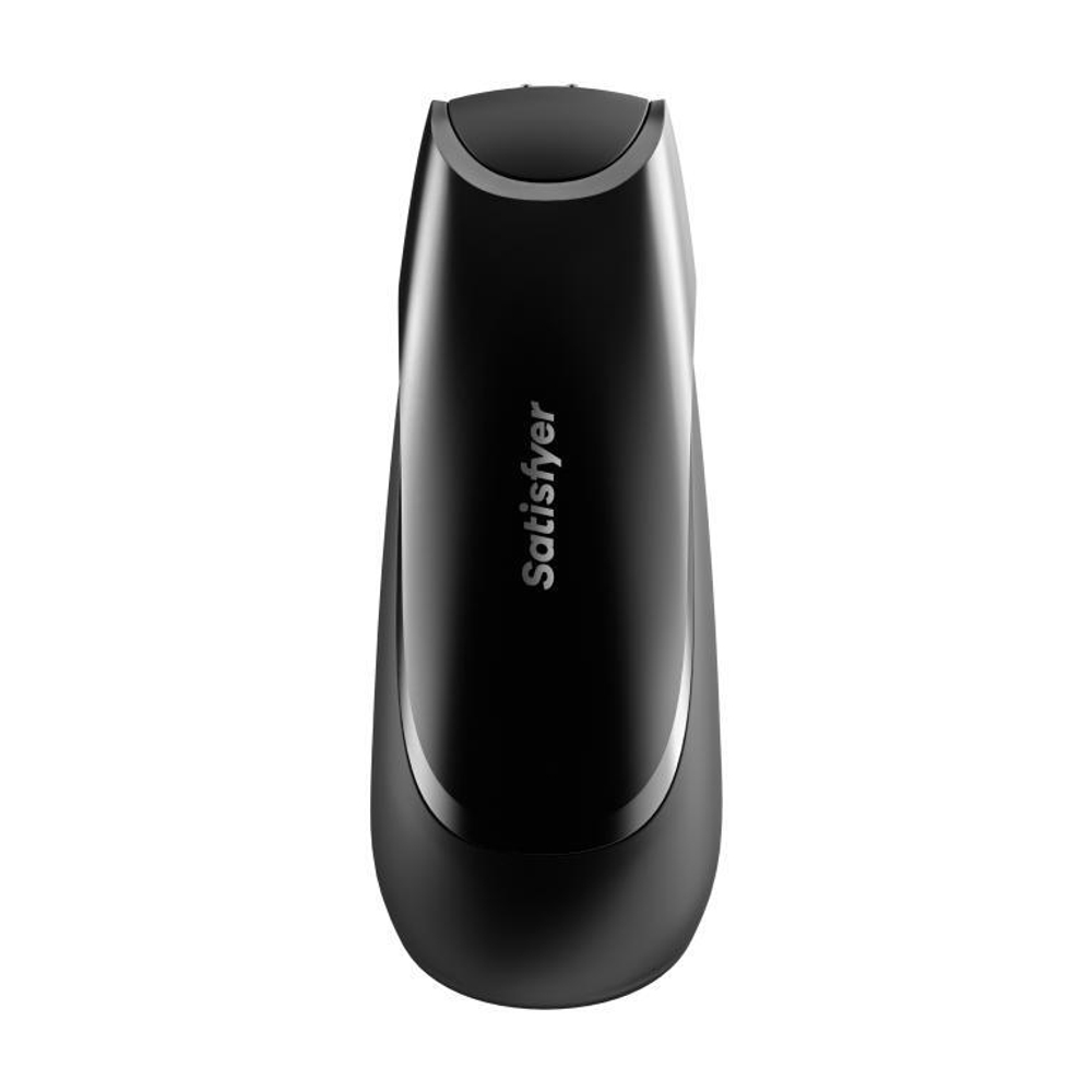 Черный мужской вибромастурбатор Men Vibration+ (Цвет: черный)