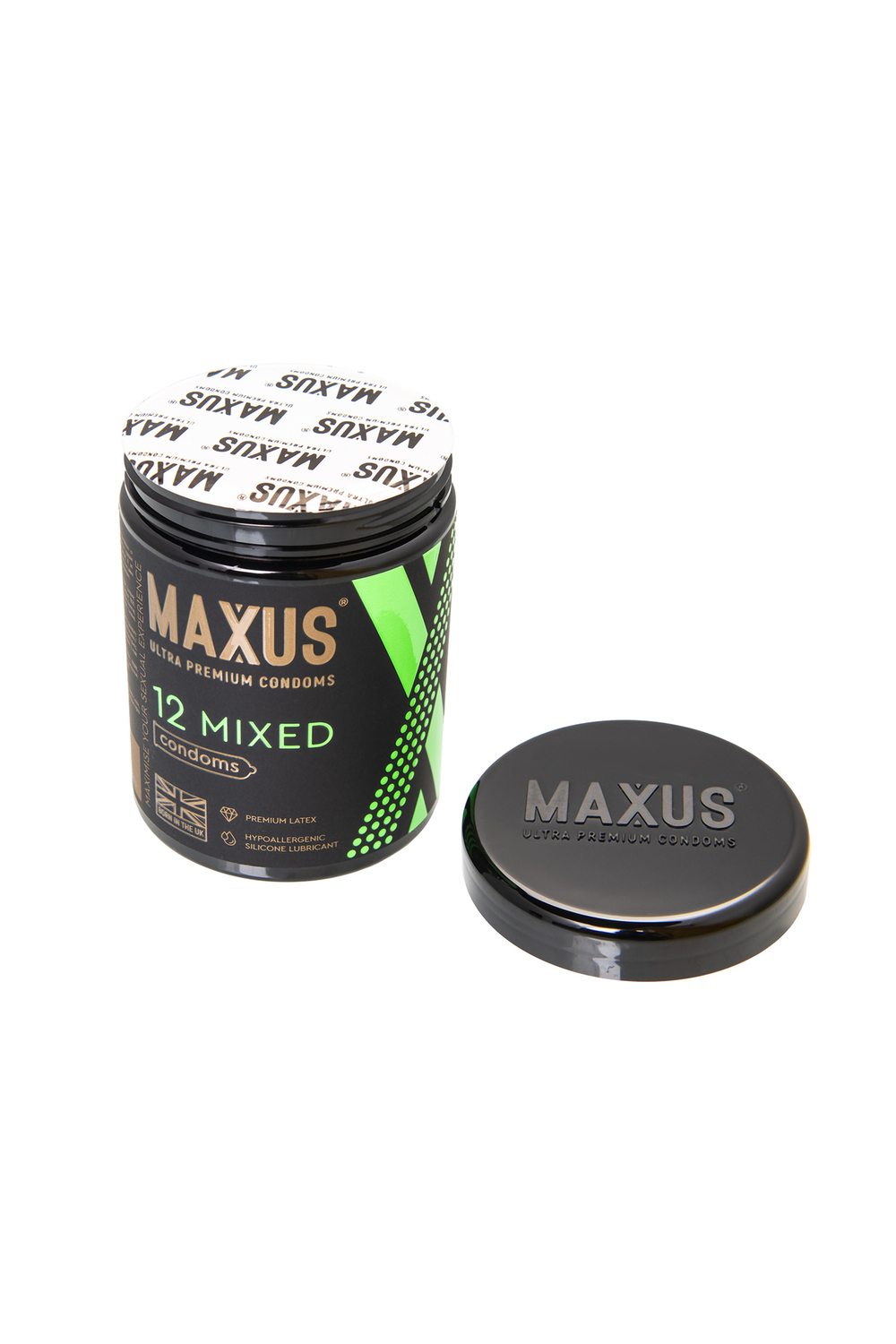 Презервативы MAXUS X-Edition Набор с железным кейсом, 12 шт