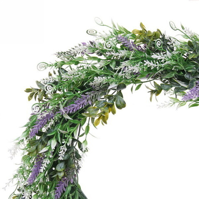 Искусственный цветы венок «Чистое поле» 43см