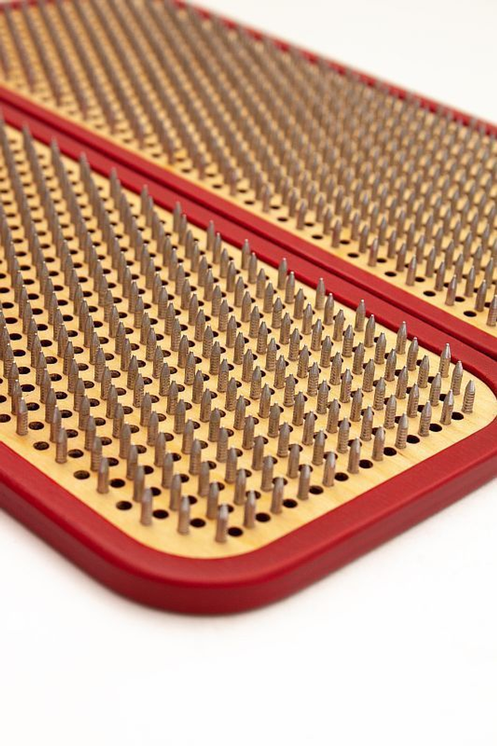 Доска садху Ом на мандале медные гвозди